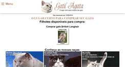Desktop Screenshot of gatilagata.com.br